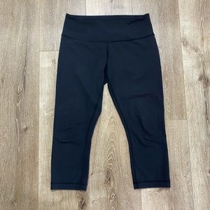 Lululemon align cropped black leggings size 6